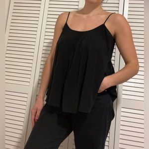 All Saints Black Oversized Top Size 6